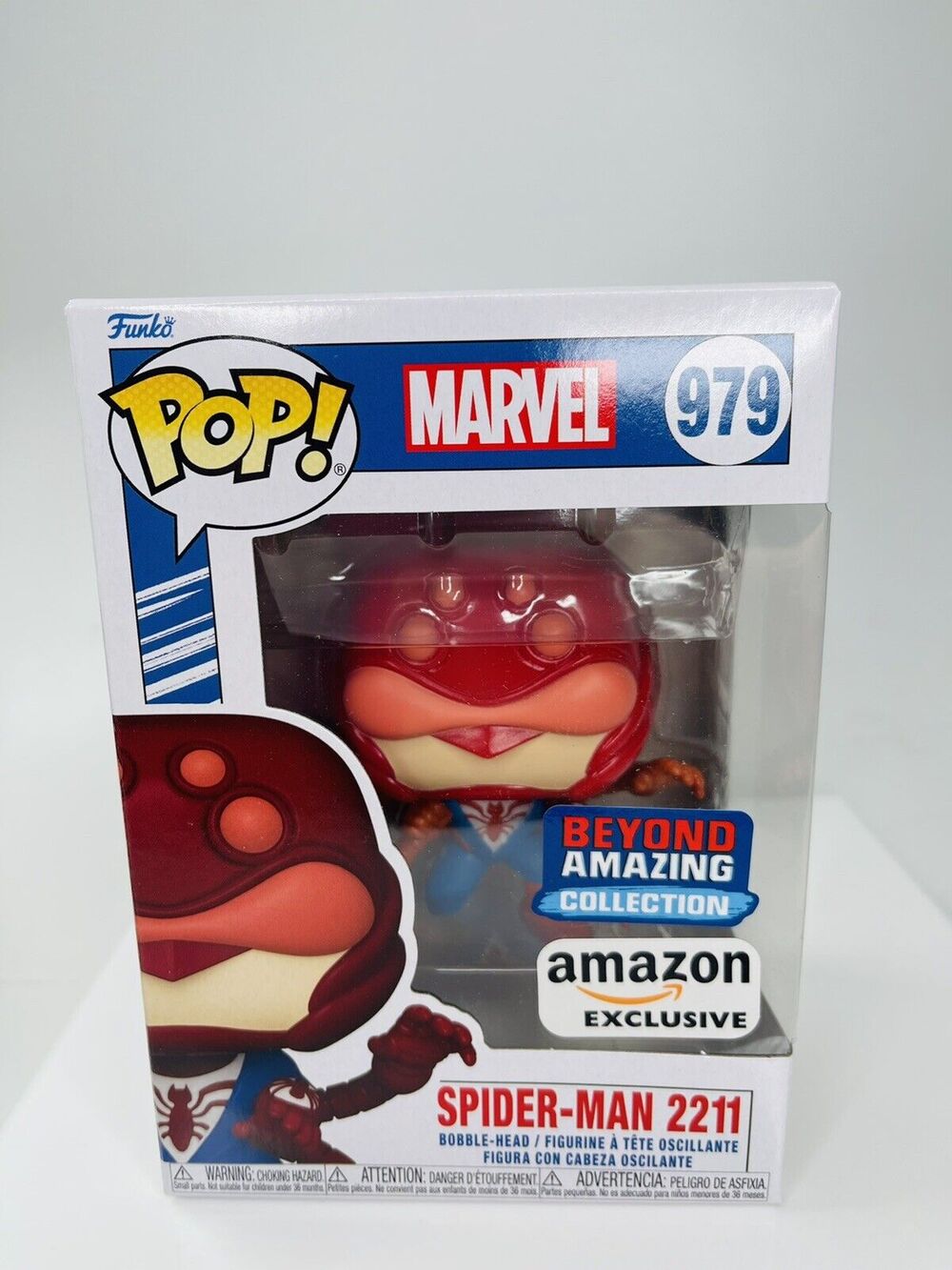 Funko Pop Year of The Spider Spiderman 2211 Marvel Amazon Exclusive Toys